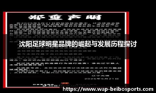 沈阳足球明星品牌的崛起与发展历程探讨